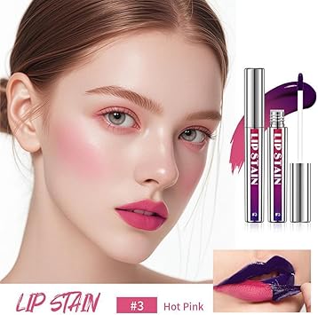 3 Pcs Peel Off Lip Stain Waterproof KissProof Lip Gloss SmudgeFree LongWearing NonSticky Formula Buildable Color Intensity Universal Shades Easy to Use Comfortable - Image 3