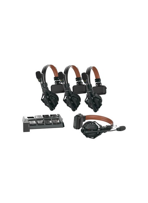 Solidcom C1 Pro-4S Full-Duplex ENC Wireless Intercom System with 4 Headsets (1.9 GHz)