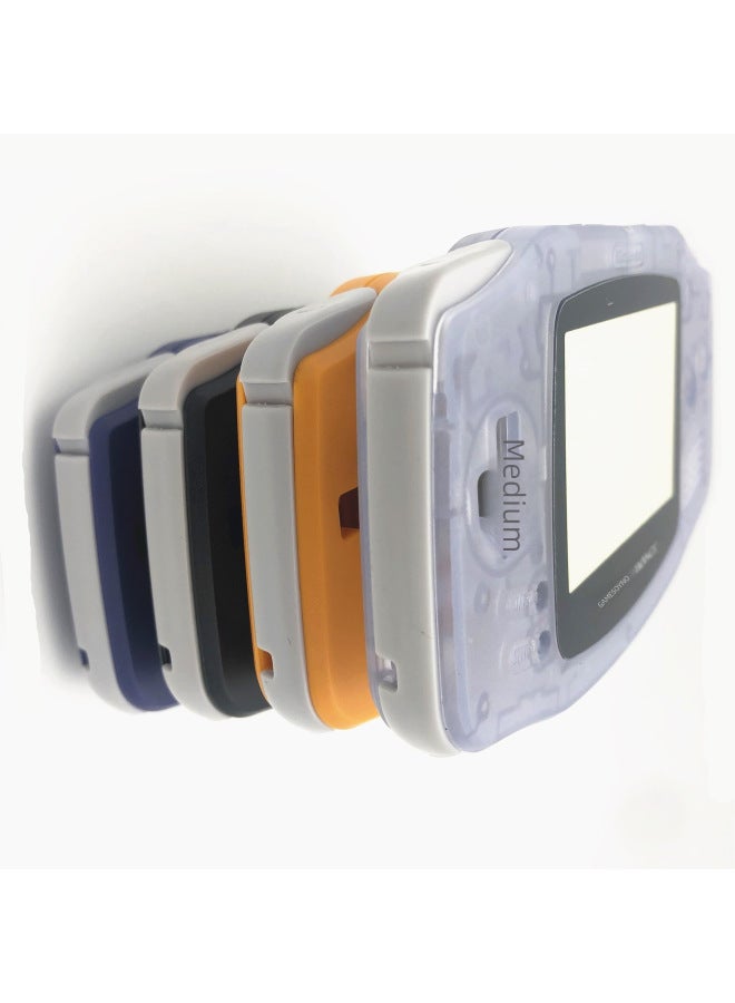 Colorful Game Console Shell For Nintendo Gba Handheld Night Light Version Digital Computer Protective Case-Product Color:Transparent Red - Image 4