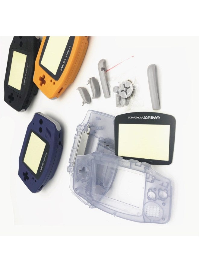 Colorful Game Console Shell For Nintendo Gba Handheld Night Light Version Digital Computer Protective Case-Product Color:Transparent Red - Image 2