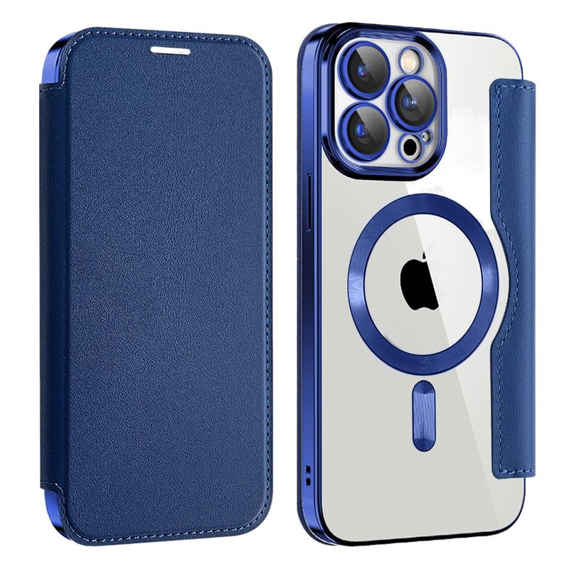 MagSafe Case, Navy Blue, Shockproof Cover for iPhone 16 / 16 Plus / 16 Pro / 16 Pro Max, Drop Protection, TPU - Veloris - Image 1