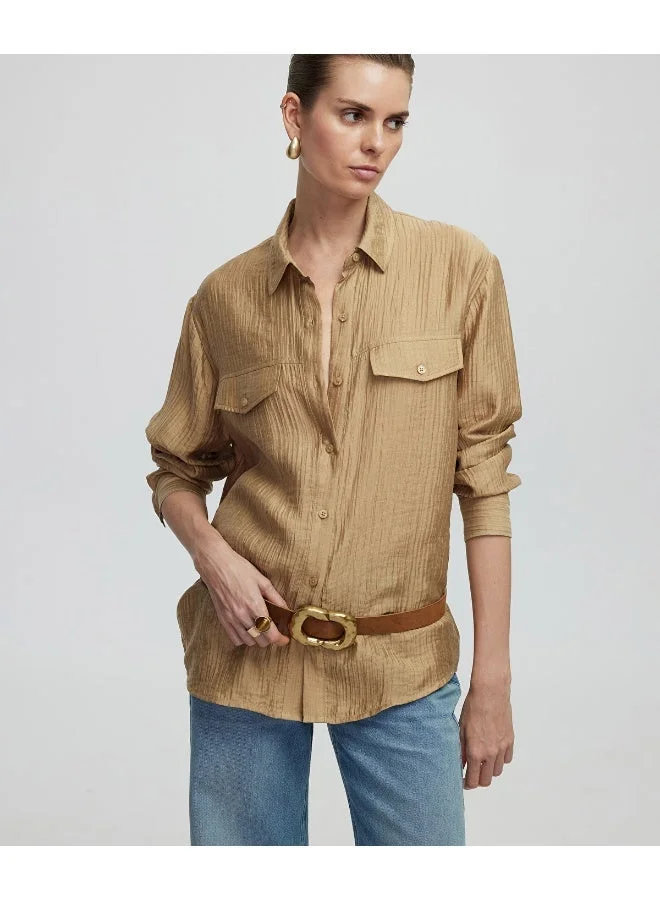 Ipekyol Regular Fit Textured Shirt