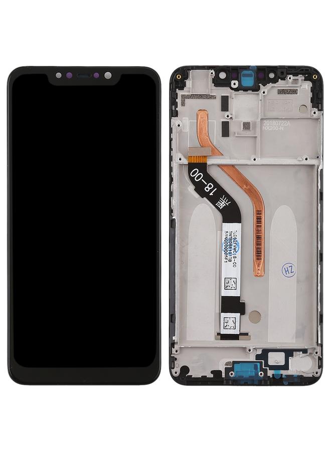 erorex Replacement TFT LCD Screen for Xiaomi Pocophone F1 Digitizer Full Assembly with Frame Black - Image 3