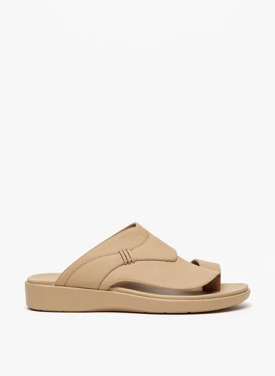 LBL by Shoexpress Men's Textured Slip-On Arabic Sandals