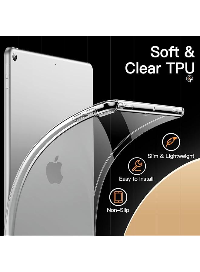 Jetech Case For Ipad Pro 10.5-Inch And Ipad Air 3 10.5-Inch 2019 3Rd Generation Soft Tpu Transparent Slim Shockproof Tablet Cover Clear - Image 3