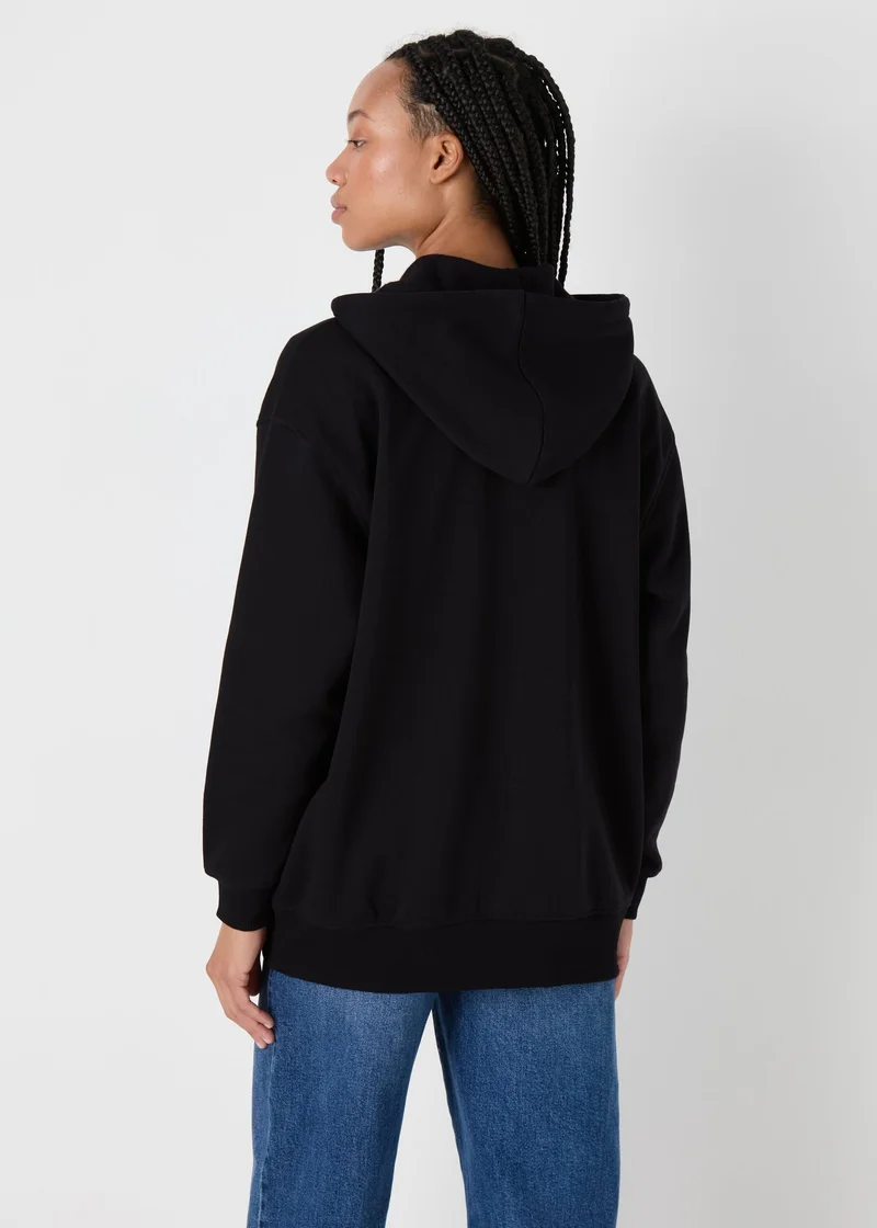 Matalan Black Zip Up Jacket