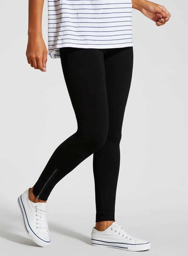 Matalan Black Zip Up Jacket
