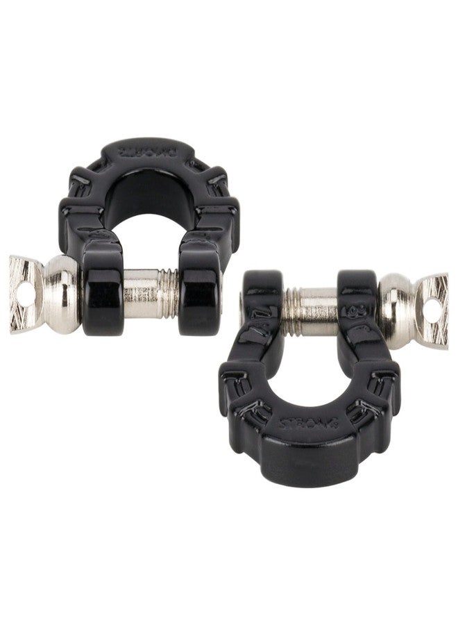 4 قطع من حلقات السحب المعدنية، مشبك مقطورة RC لسيارات الزحف بمقياس 1/10 SCX10 CC01 D90 D110 TF2 TRX-4 (أسود) - Image 4