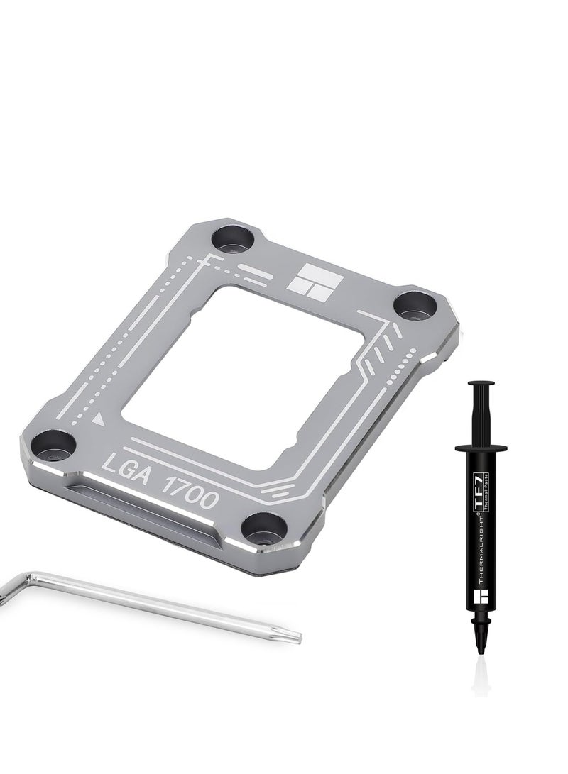 ثيرمالرايت مشبك تثبيت وحدة المعالجة المركزية لمعالجات انتل الجيل 12 13 من ثيرمالرايت، مثبت ثابت بالكامل بدون ترك اثر (رمادي)، 4-Pin - Image 3