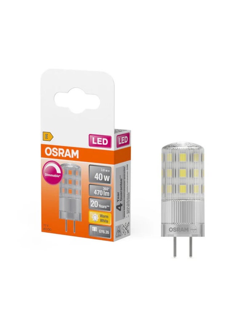 Osram LED Para Pin Gy6.35 Bulb 320° 2.6W 2700K Warm White Dimmable- Pack of 10 - Image 5