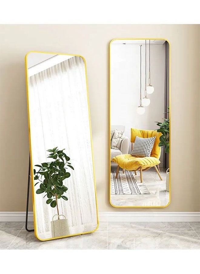Cady One - Decorative mirror with a modern, unique and luxurious design, made of high-quality, breakable materials, 155 x 45 cm - Image 1