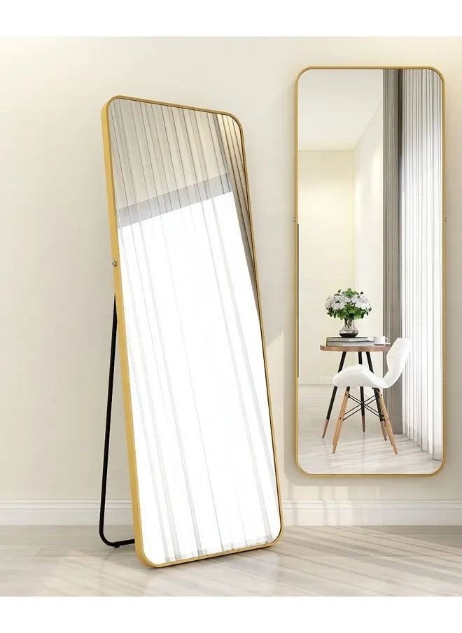 Cady One - Decorative mirror with a modern, unique and luxurious design, made of high-quality, breakable materials, 155 x 45 cm - Image 1