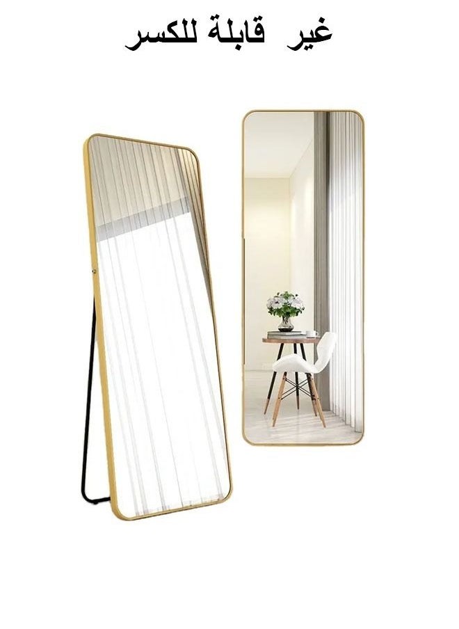 Cady One - Decorative mirror with a modern, unique and luxurious design, made of high-quality, breakable materials, 155 x 45 cm - Image 1