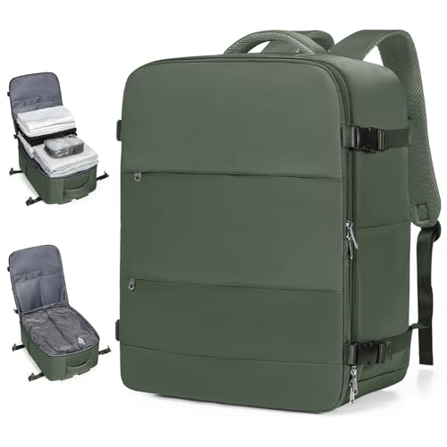 coofay Large Vacuum Backpack Travel with Pump Vacpack Travel Backpack with Vacuum System Compression Backpacks for Travel Easy Vac Pack Carry on Luggage - Image 1