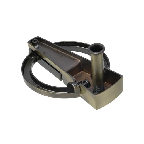 Pastlla Antique Door Knocker and Viewer, 180-Degree View Angle Door Knocker, 5.4 Inch Height Knocker Door Hardware Door Knockers Home (Bronze) - Image 4