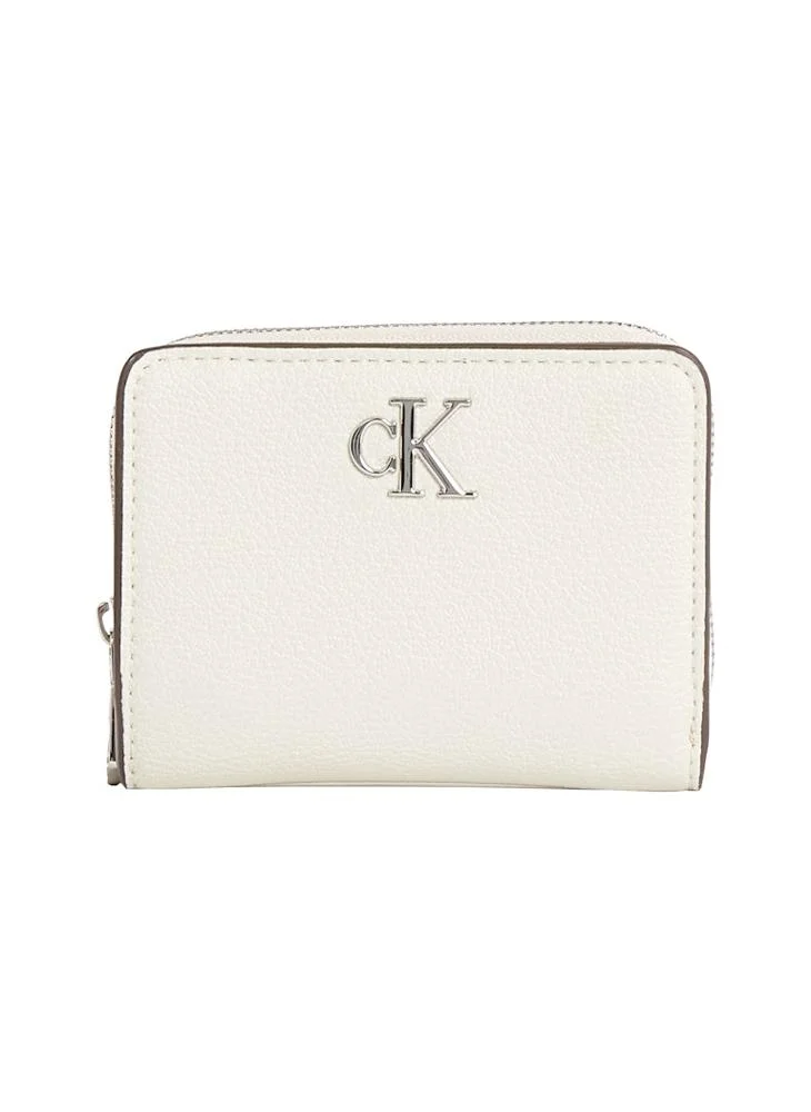 Calvin Klein Jeans Monogram Zip Around Wallet