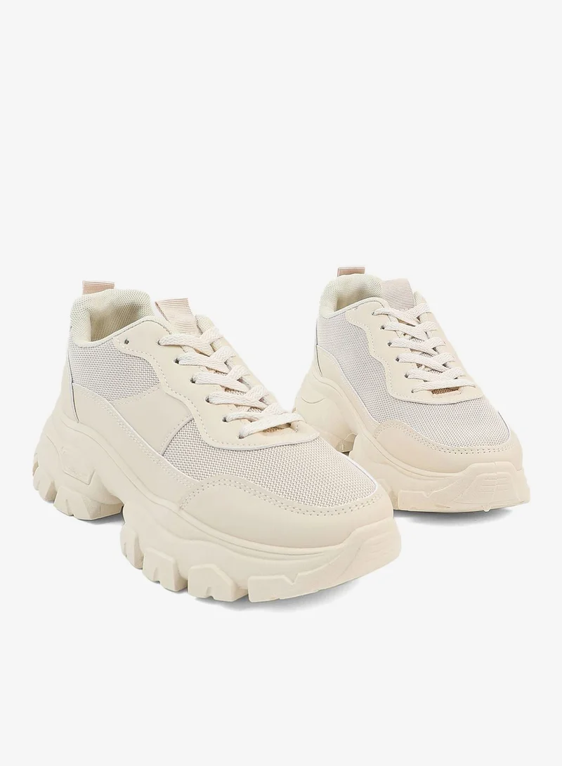 Ardene Lace Up Low Top Sneakers