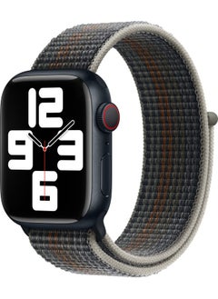 Dexmon Apple Watch Compatible Band Sport Loop Mesh Fabric Velcro Practical Use Lightweight Stylish Design  - Image 1