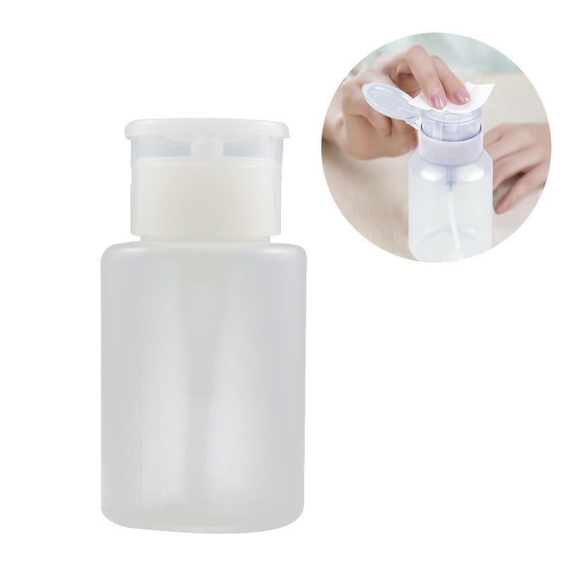 MYYNTI MYYNTI Push Down Pump Dispenser Nail Paint Pump Dispenser Empty Dispenser Push Down Nail Polish Remover Pump OneTouch Pump Bottle Dispenser for Nail Polish Makeup Remover 1pc Multi - Image 1