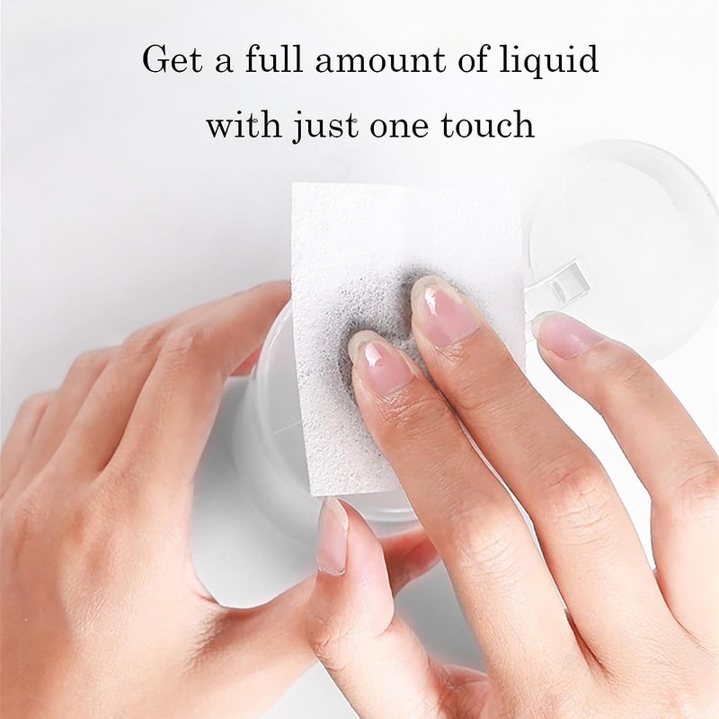 MYYNTI MYYNTI Push Down Pump Dispenser Nail Paint Pump Dispenser Empty Dispenser Push Down Nail Polish Remover Pump OneTouch Pump Bottle Dispenser for Nail Polish Makeup Remover 1pc Multi - Image 2