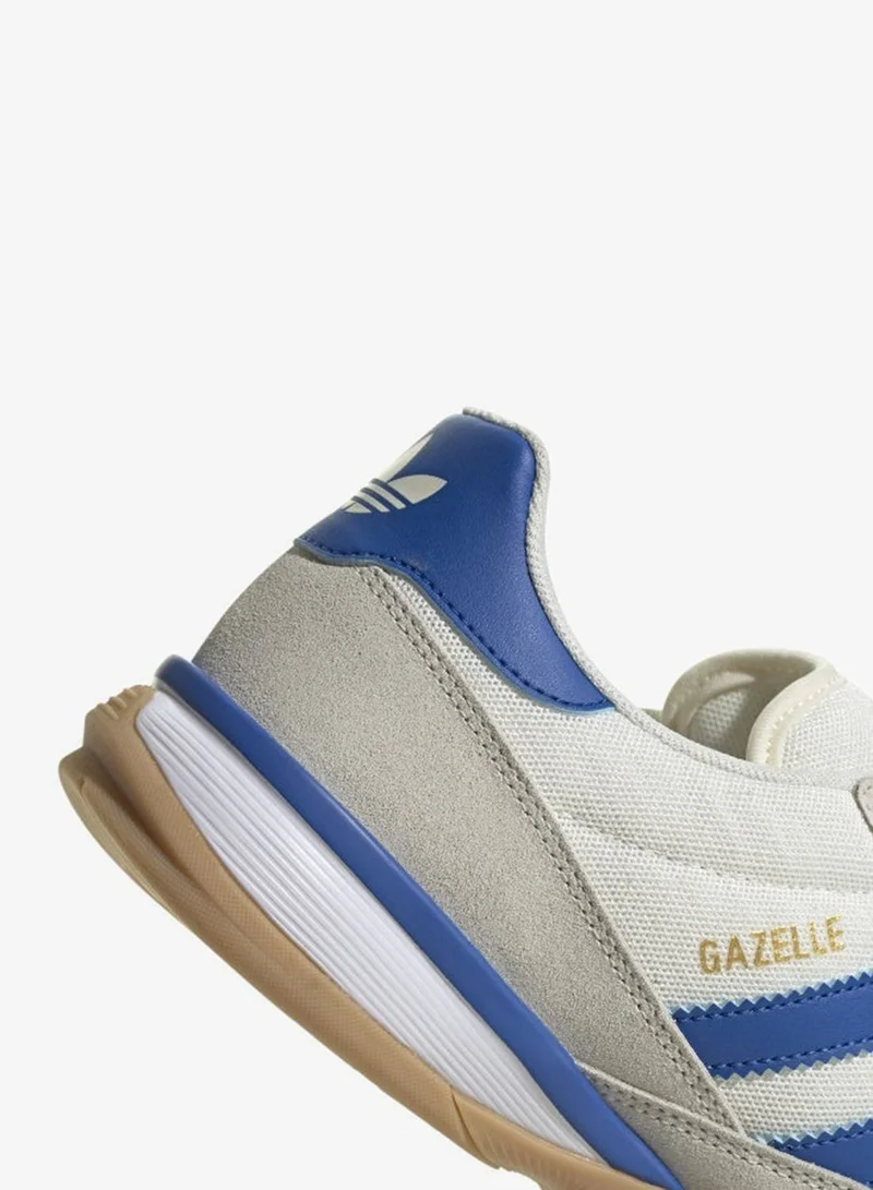 adidas Originals OWHITE/BLUE/FTWWHT Gazelle Sala Shoes  | Best Price UAE