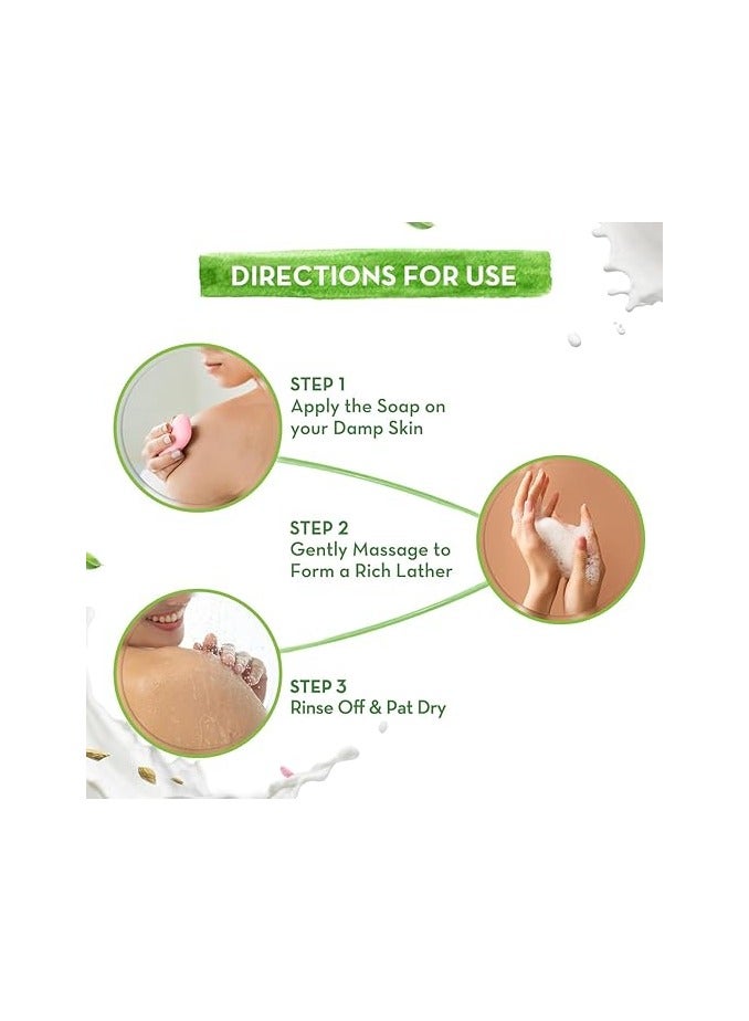 Mamaearth Mamaearth Multani Mitti Lotion Soap Single 125g (Pack of 4)  - Image 5