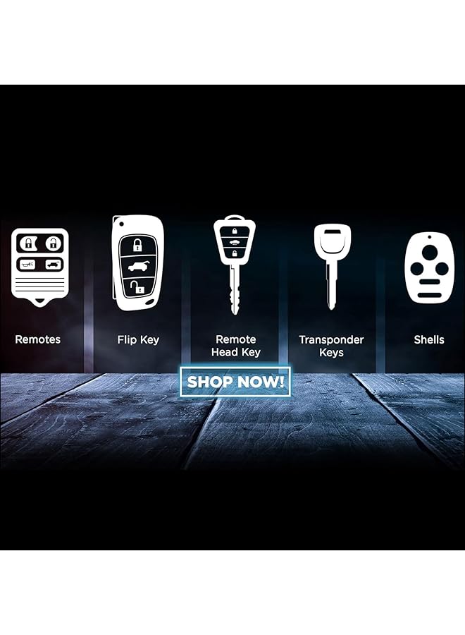 KeylessOption Keyguardz Keyless Entry Remote Car Smart Key Fob Shell Cover Soft Rubber Protective Case For Cadillac Escalade Hyq2Ab - Image 5