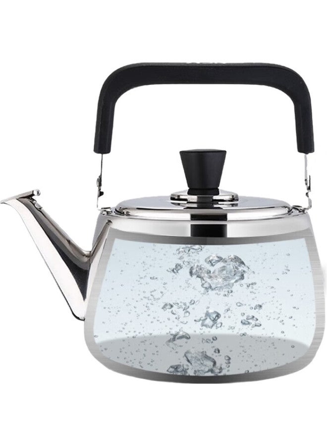 Asd Kettle, 304 Stainless Steel, 4L, Whistling Kettle, Water Boiler, Compatible With Gas And Induction Stoves, Hs04C1Q - Image 2