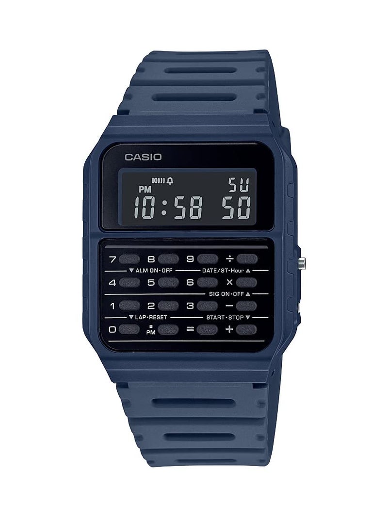 Casio Data Bank Vintage Style Calculator Stop Watch CA53WF-2B - Image 3