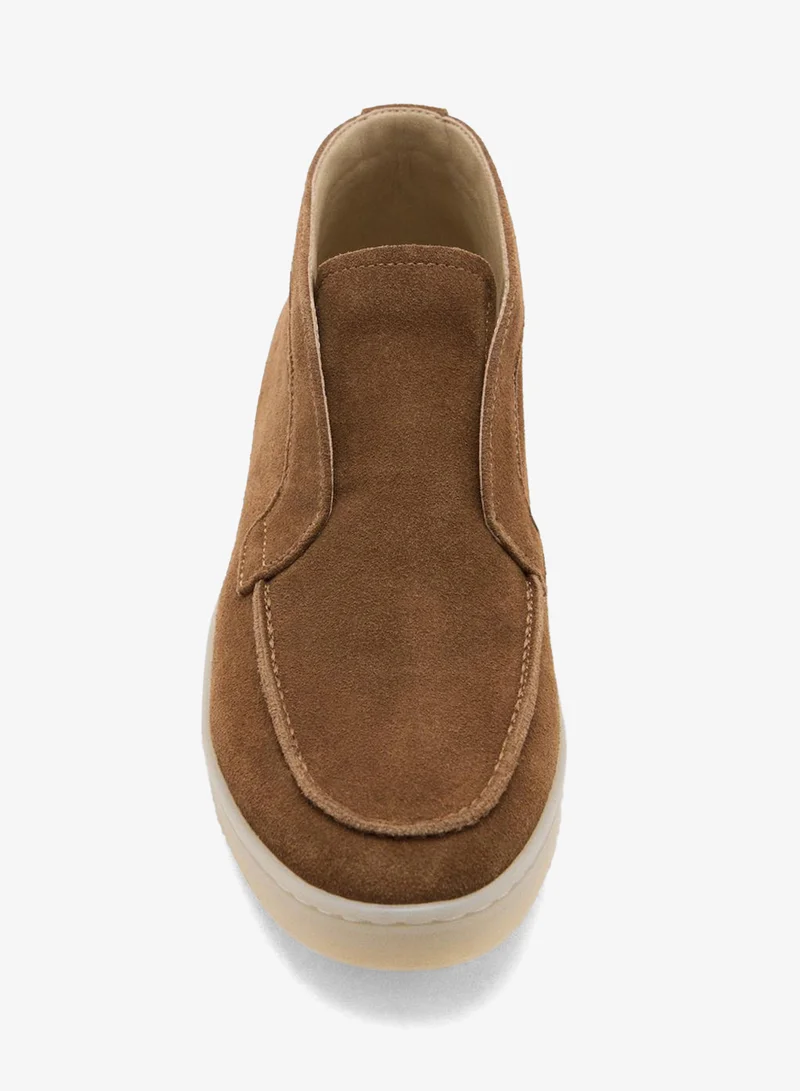 Mango Man  Suede leather sporty ankle boot for Men | Best Price UAE