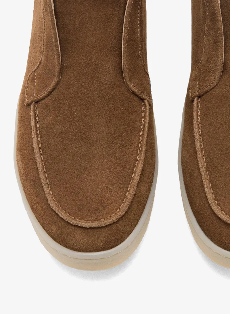 Mango Man  Suede leather sporty ankle boot for Men | Best Price UAE