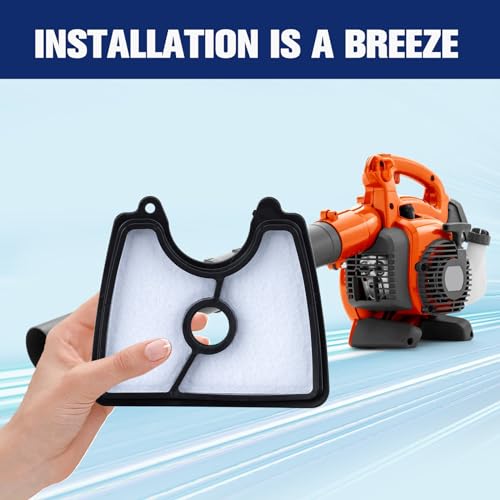 Powtol 125B Air Filter for Husqvarna 125B 125BVX 125BX Leaf Blower Craftsman 358794810 358794811 Jonsered B2126 BV2126 Redmax HB280 HB281 Blower Replace 545112101 With 125B Blower Fuel Filter - Image 5