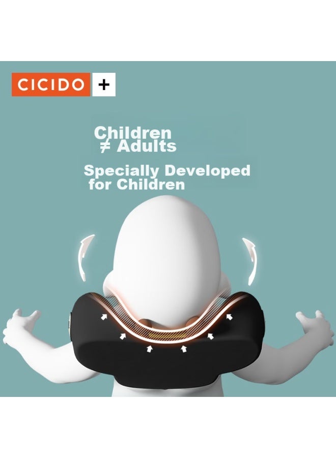 Cicido Children's Car Headrest, Memory Foam Neck Support Pillow, Backseat Sleeping Aid, Car Headrest - Image 2