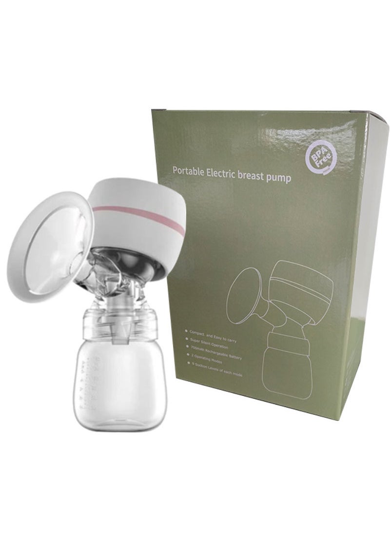 Generic Smart Electric Breast Pump with Strong Suction White full English PP version 