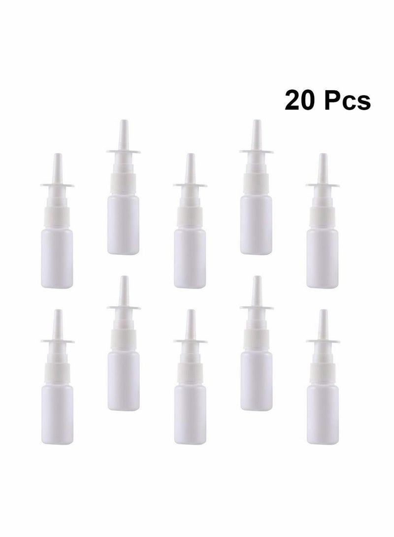 Y&D Empty Spray Bottle Nasal Sprayer for Nose Cleaning10ML，20Pcs  - Image 2