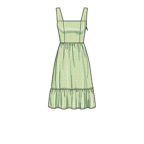 New Look Misses' Dress Sewing Pattern Kit, Code N6692. Sizes 6-8-10-12-14-16-18 - Image 4