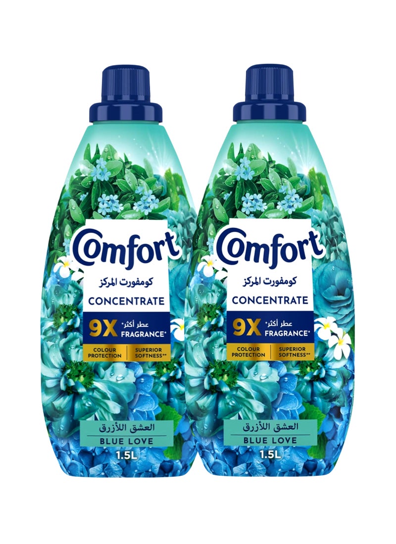 Comfort Concentrated Fabric Softener Blue Love Pak Of 2 - Image 2
