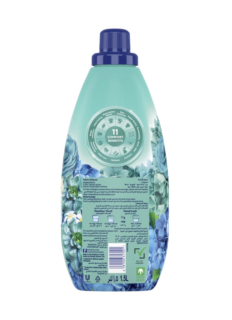 Comfort Concentrated Fabric Softener Blue Love Pak Of 2 - Image 3