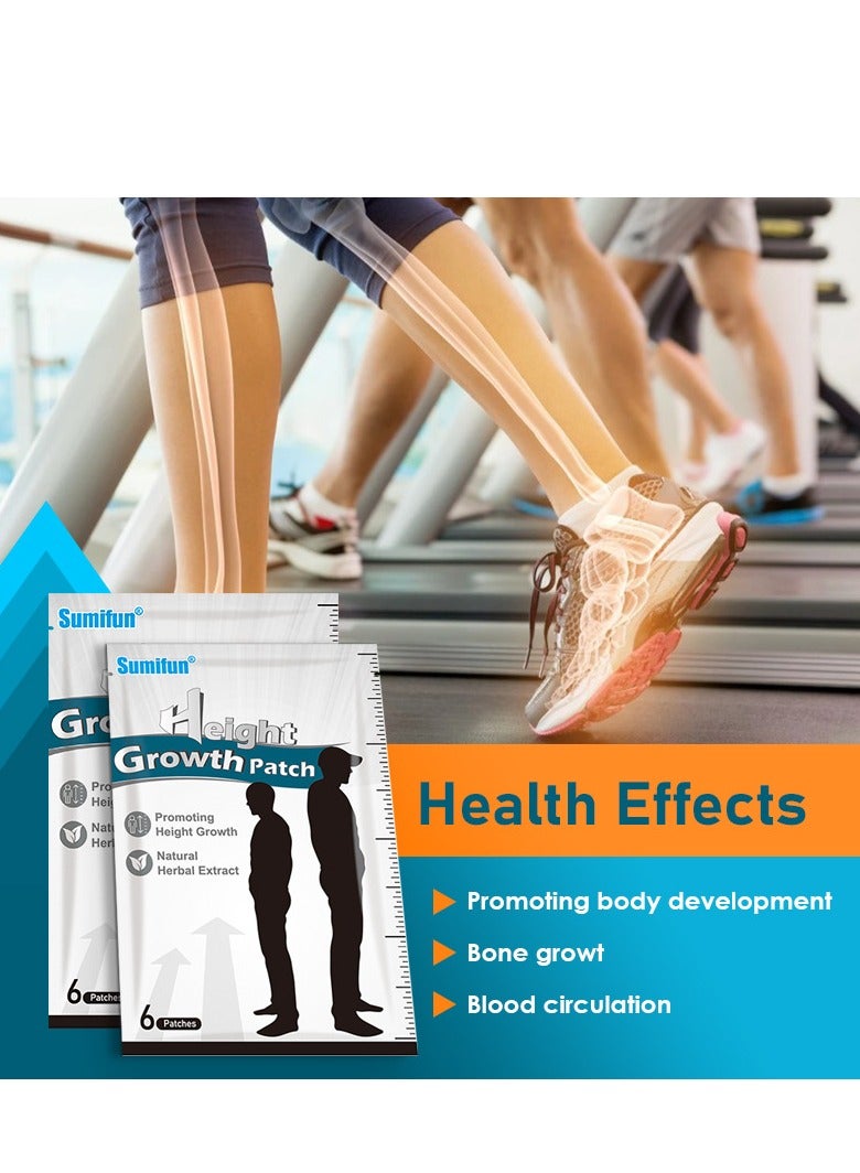 Sumifun لصقة زيادة الطول لصقة تعزيز الطول للنبات، نقاط الضغط في القدم تحفز العناية بنمو الطول الصحي - Image 4