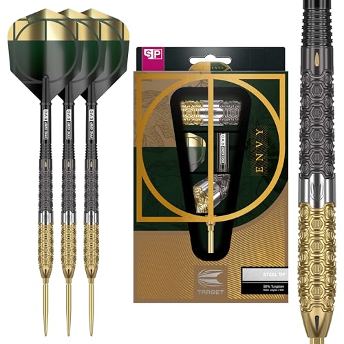 Target Darts Cult Envy 02 24G 90% Tungsten Swiss Point Steel Tip Darts Set - Image 1