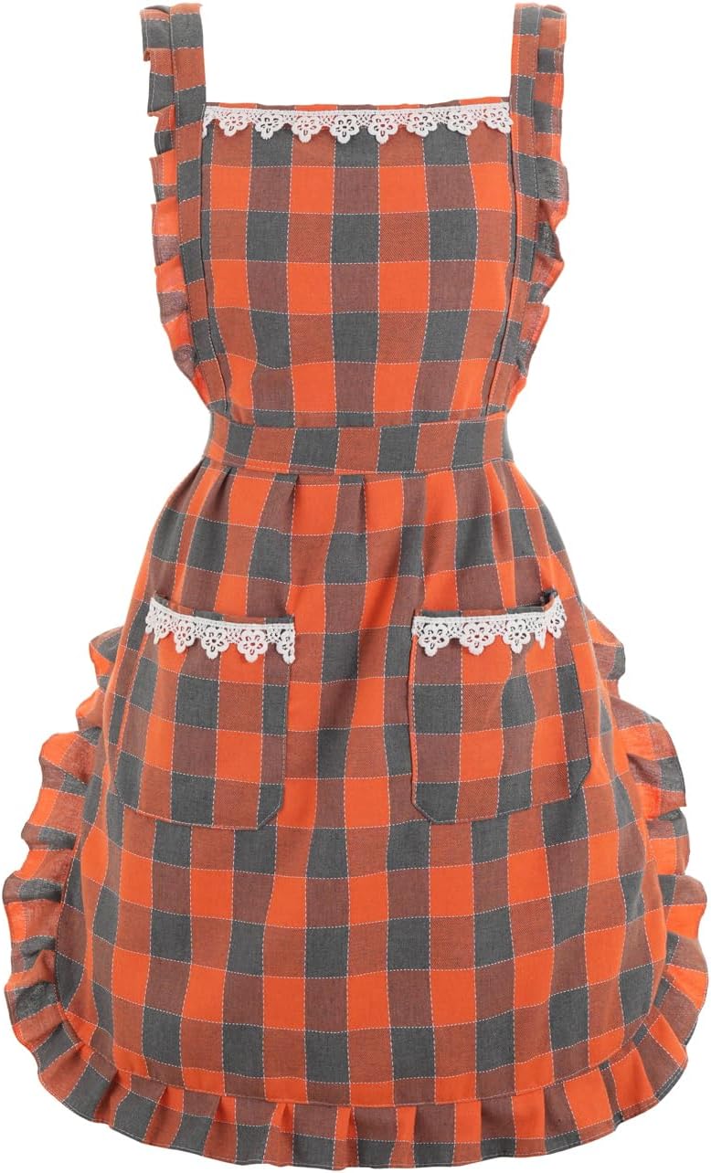 Aoomzoon Funny Aprons for Women with Pockets, Kitchen Cooking Grilling Bbq Cute Chef Apron, Mothers Day Birthday Gifts for Women - Image 1