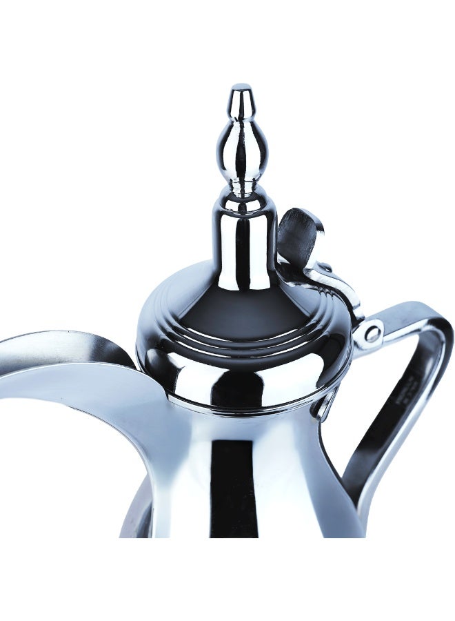 alsiaf Luxury Stainless Steel Coffee Pot, 1.2 Liter – Chrome - Image 2
