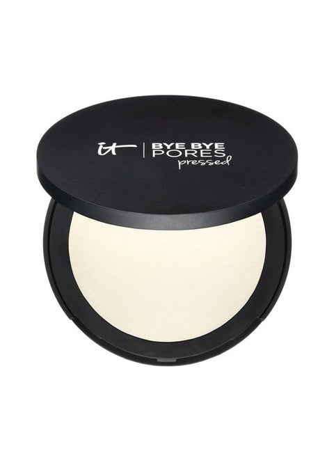 Bye Bye Pores Pressed Finishing Powder Universal Translucent Shade Contains AntiAging Peptides Hydrolyzed Collagen & Antioxidants 031 oz