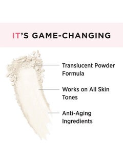 IT COSMETICS Bye Bye Pores Pressed Finishing Powder Universal Translucent Shade Contains AntiAging Peptides Hydrolyzed Collagen & Antioxidants 031 oz  - Image 4