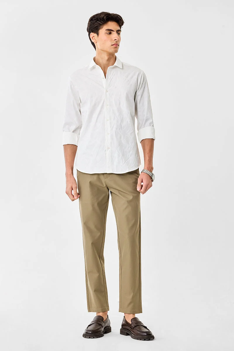 SNITCH Twill Regular Fit Trousers