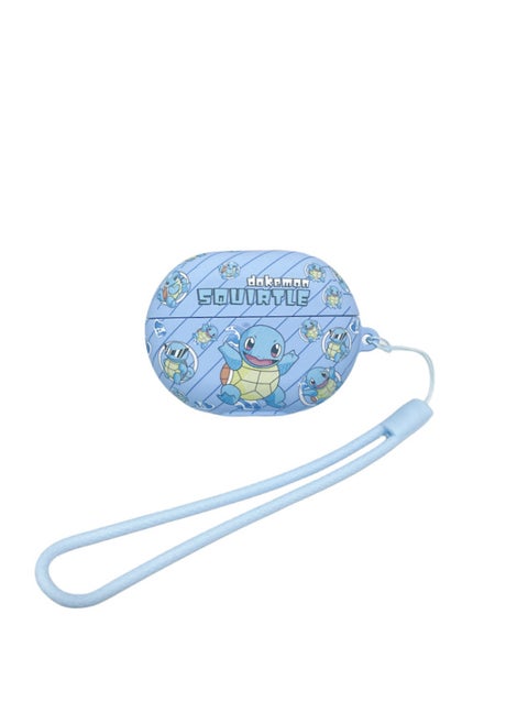 For HuaweiFreebuds Pro3/2 Wireless Bluetooth Headset Cartoon Creative Se3/4i/5i/Pro Soft-Color:Soft Shell Lanyard-turtle-Model:Universal For HuaweiFreebuds Pro3/pro4 (protective Case)