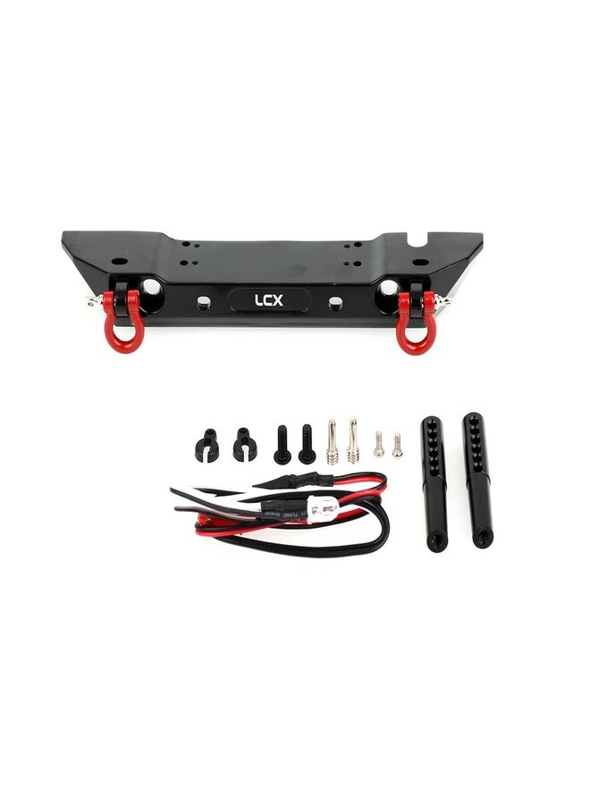 LCX Racing 1/10th RC Crawler Car Metal Front Bumper for TRX4 TRX-4 Axial SCX10 II 90046 SCX10 Upgrades Parts Accessories - Image 1