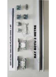 Starax Sliding Room Door Mechanism 2 Meter Rail 1 Tkm Mechanism  - Image 1
