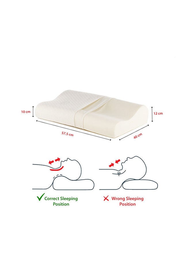ريكراك وسادة ميموري فوم مموجة