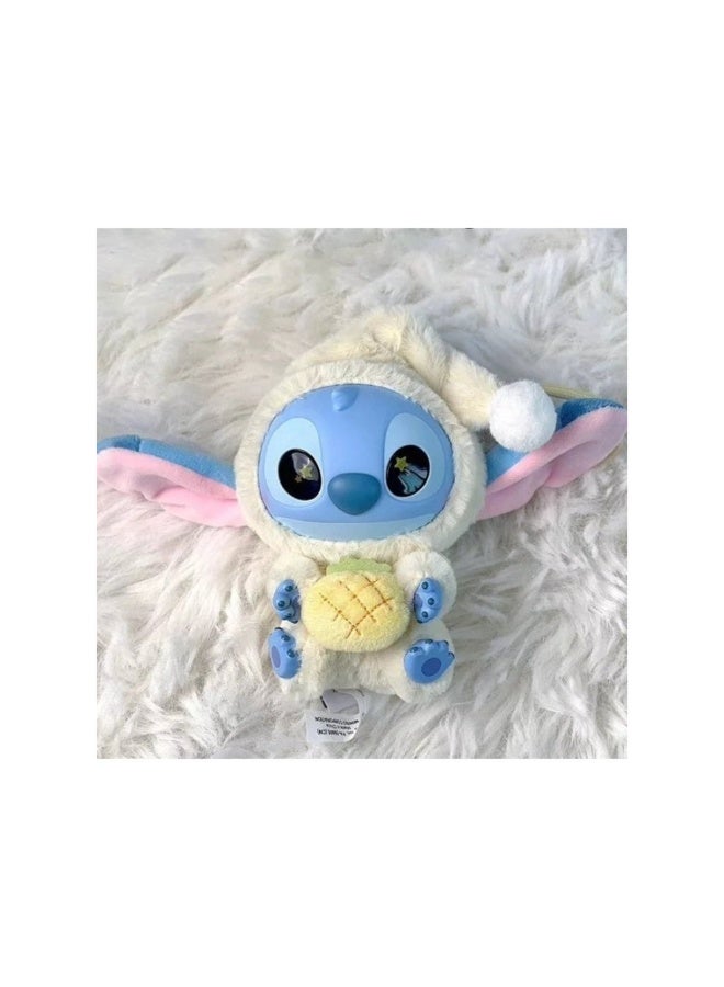 Stitch Soft Toy Blind Box, Eat Something Before Sleep Series, 7" Soft Cartoon Character Bag Charm and Key Ring Accessory for Kids, Teens & Adults - Image 4